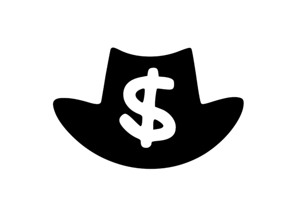 Cowboy Hat with Playful Mono – A Versatile Graphics Choice for Craft Sellers