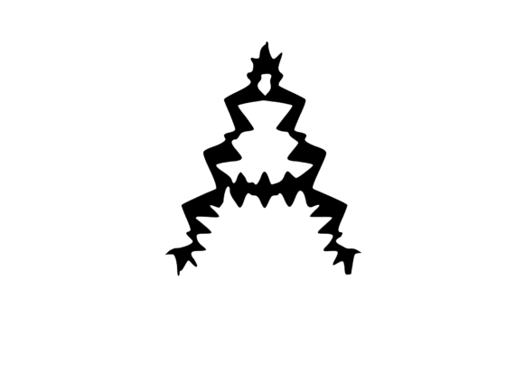 Crazy Spiky Cactus Themed Mono: A Bold Graphic for Crafts & Marketing
