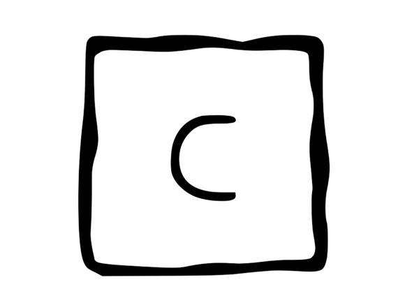 Hand Drawn Outlined Frame with Mono C: A Crafts & Graphics Designer’s Review