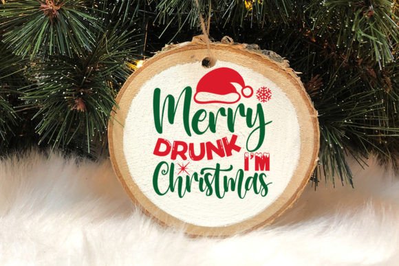 Merry Drunk I’m Christmas: A Festive Graphic for Craft & Design Projects