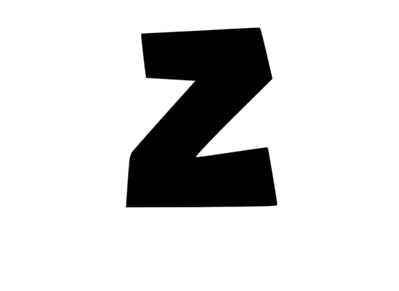 Super Heavy Funky Square Mono Z: Graphics for Crafts