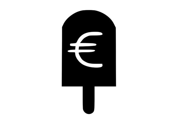 Sweet Summer Ice Lolly Mono: Graphics for Crafts
